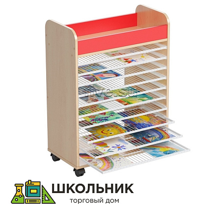 Стеллаж для сушки рисунков