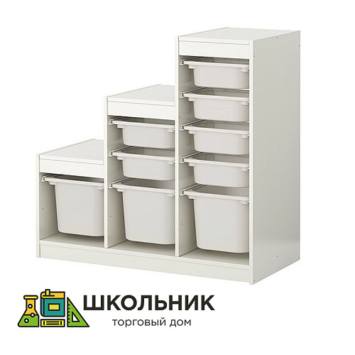 Стеллаж лесенка