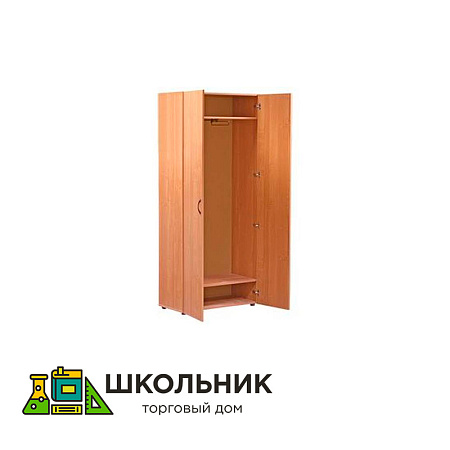Шкаф закрытый для одежды с 2 ячейками