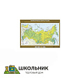 Климатическая карта России (100х140)