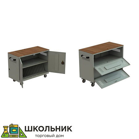 Тележка для зарядки ноутбуков для  школы 