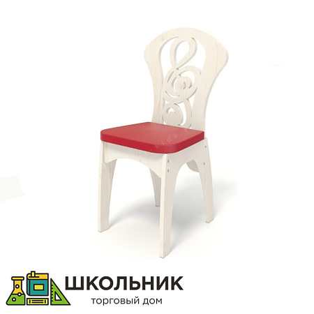 Стул «Скрипичный ключ» детский цветной