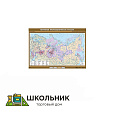 Учебная карта «Нефтяная промышленность России» 100х140