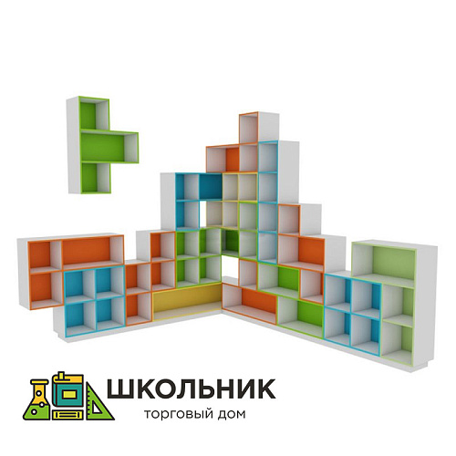 Стеллаж детский Тетрис