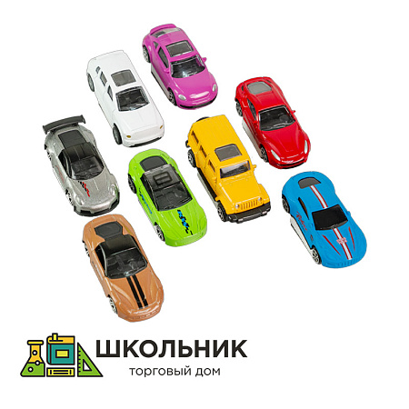 Комплект тематических магнитных моделей автомобилей