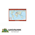 Учебная карта «Памятники истории и культуры, находящиеся под охраной ЮНЕСКО» 100х140