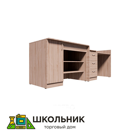 Демонстрационный стол 2400х700х900 мм (столешница - пластик)