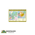 Учебная карта «Северо-Западная и Юго-Западная Русь в XIII - середине XV века» (100*140)