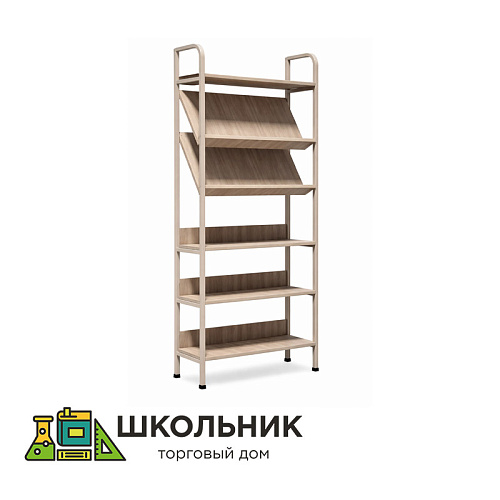 Стеллаж библиотечный