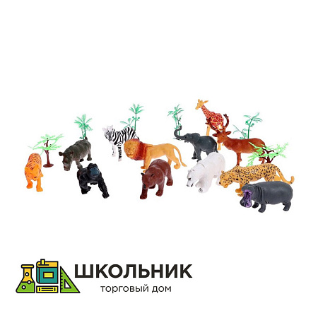 Набор животных «Дикие»