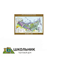 Учебная карта «Растительность России» 100х140