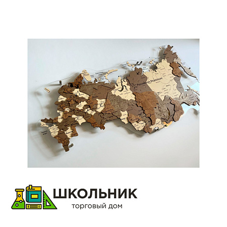 3D карта России