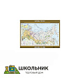 Учебная карта «Народы России» 100х140