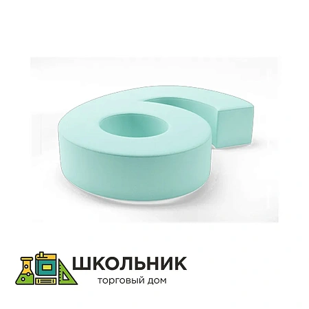 Мягкий модуль цифра шесть